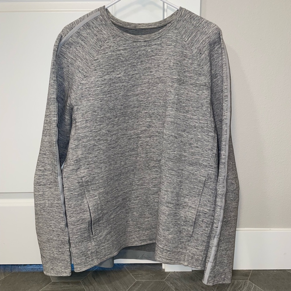 lululemon athletica Gray Crewneck Sweater